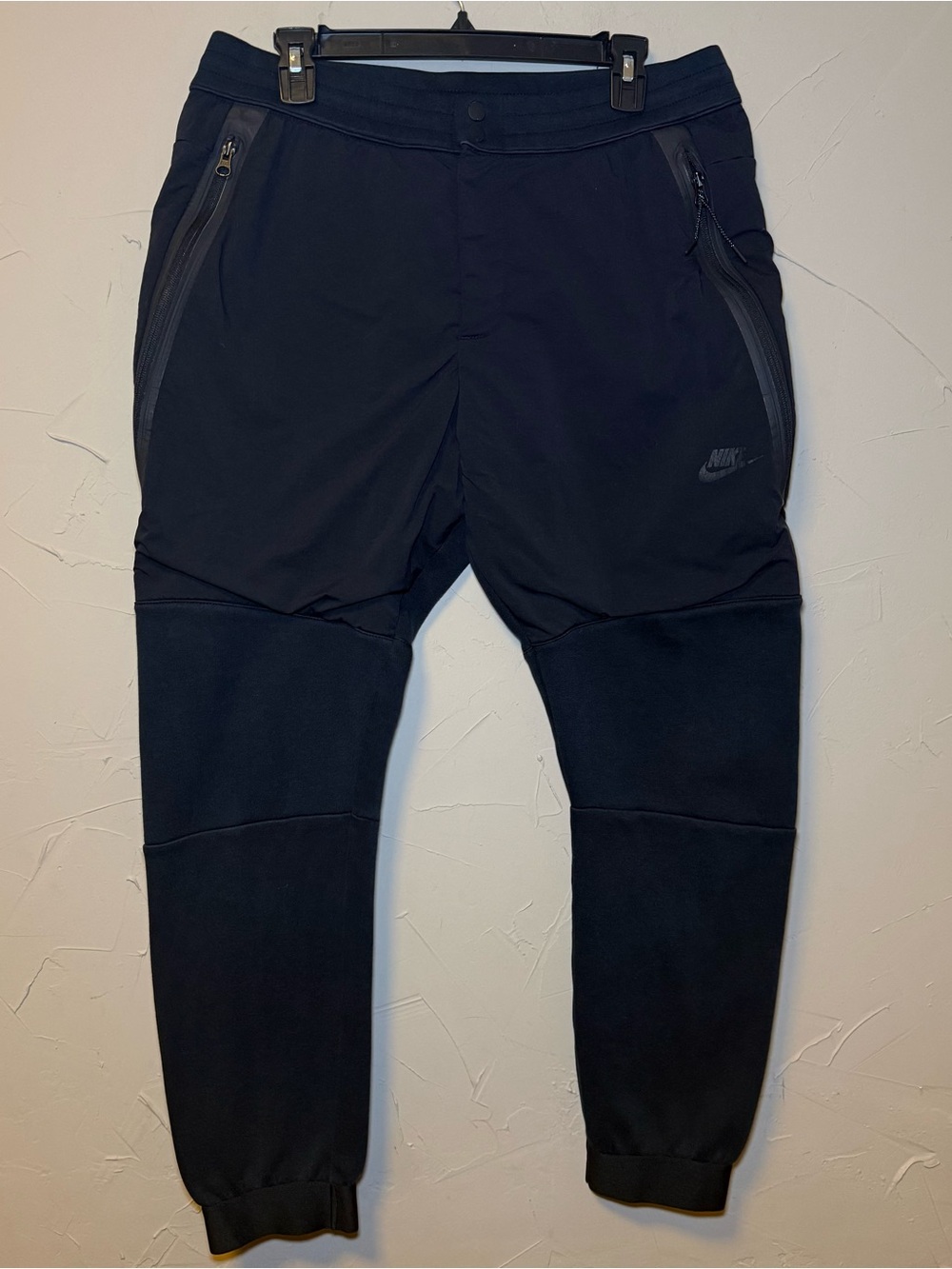 Nike Tech Fleece 2 Jogger Slim Taper Pant Men Large Black Training 700769-010